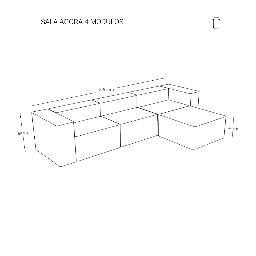 Sala Ágora (4 piezas)