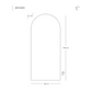 Espejo Arched
