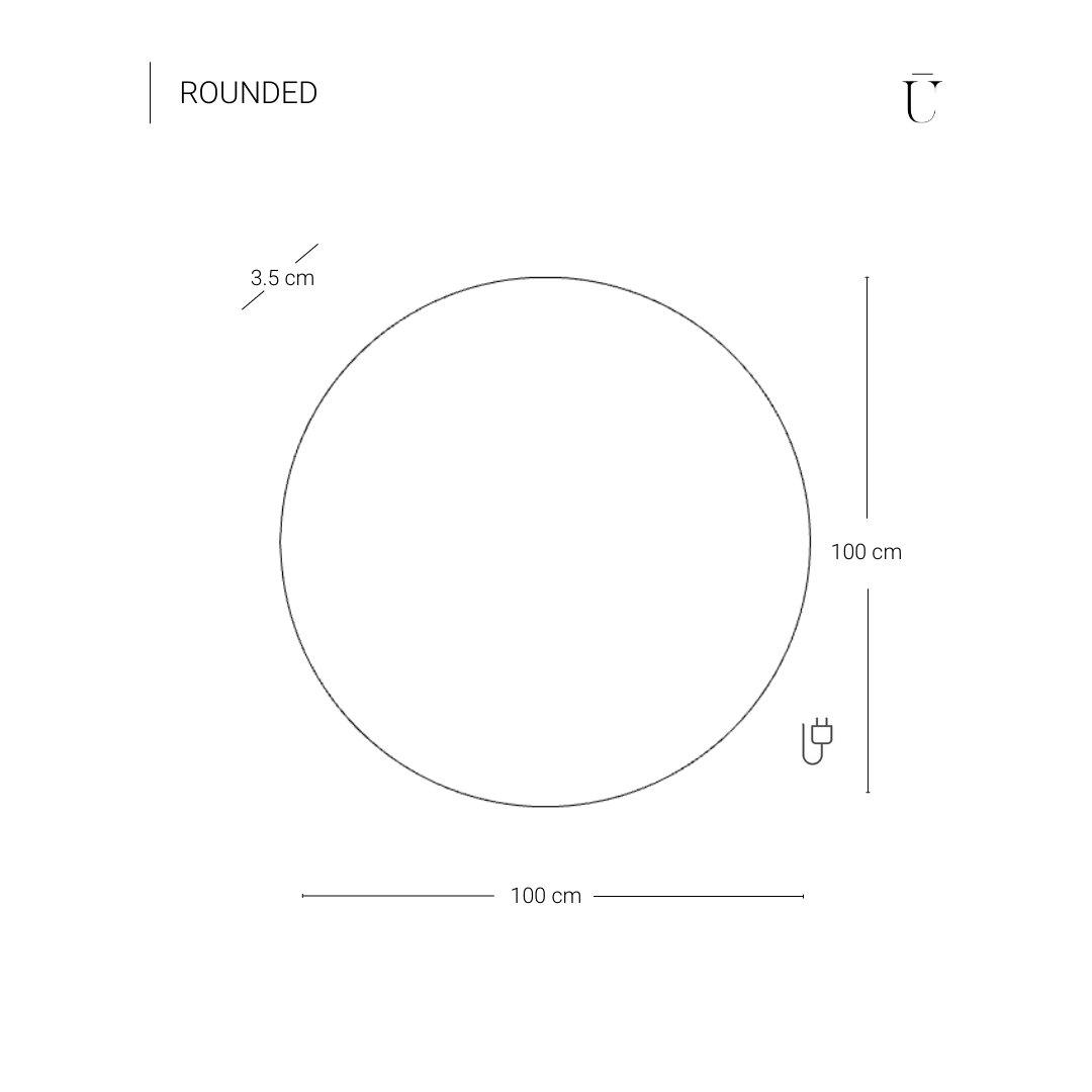 Espejo Rounded Chico